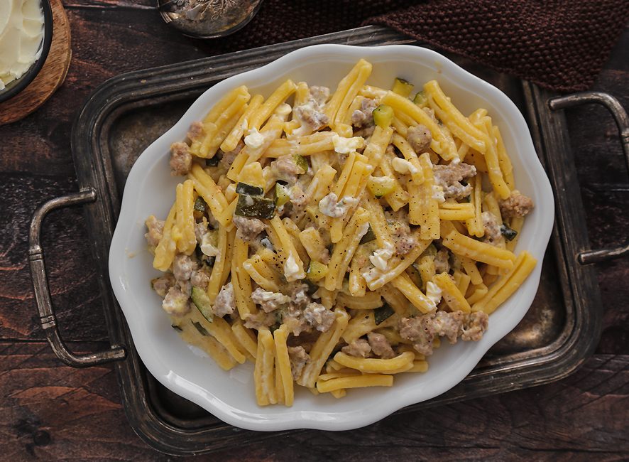 Pasta con salsiccia