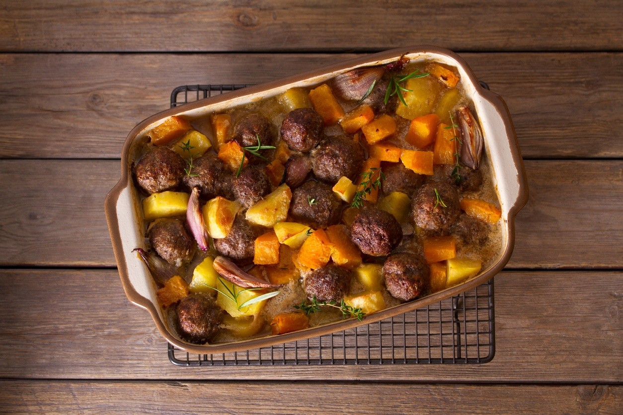 Polpette al forno con patate