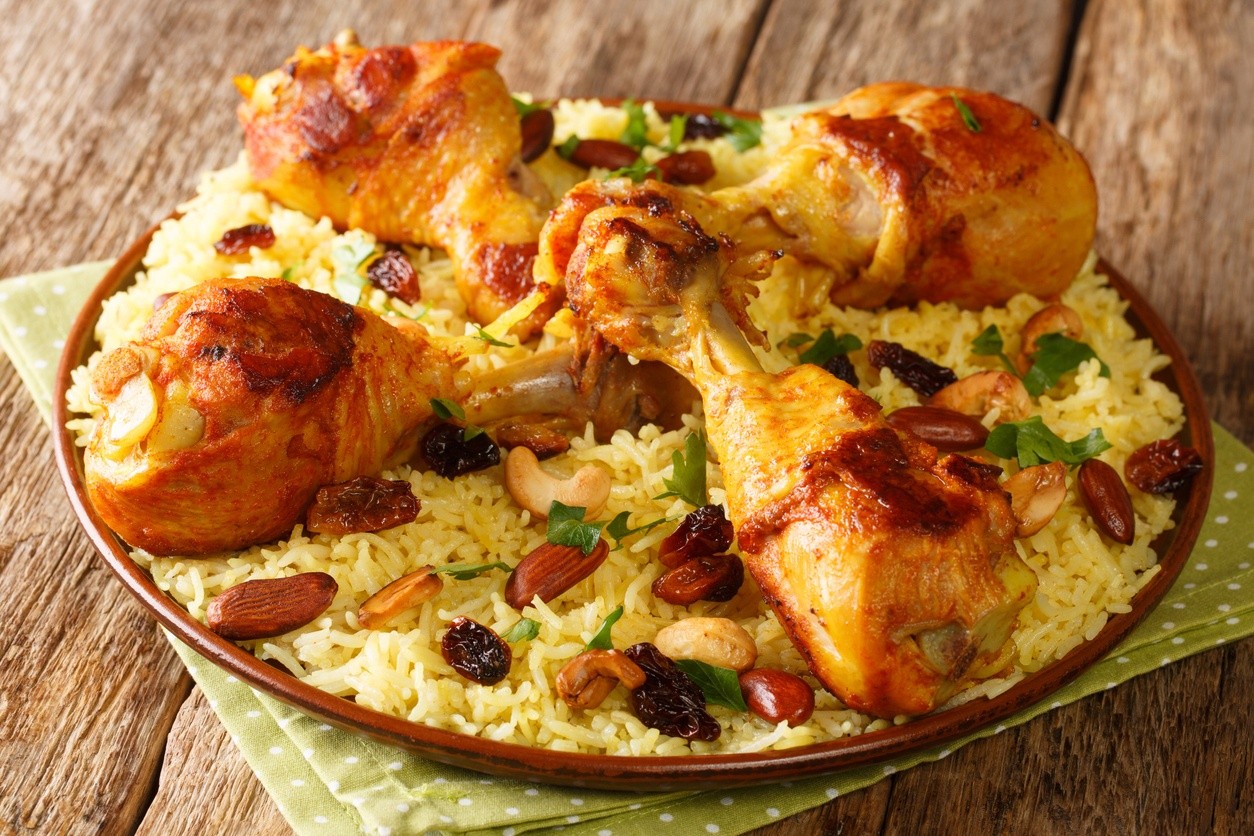 Pollo alle mandorle arabo