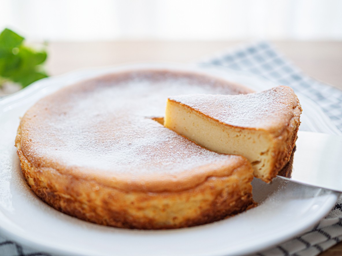 Cheesecake senza base