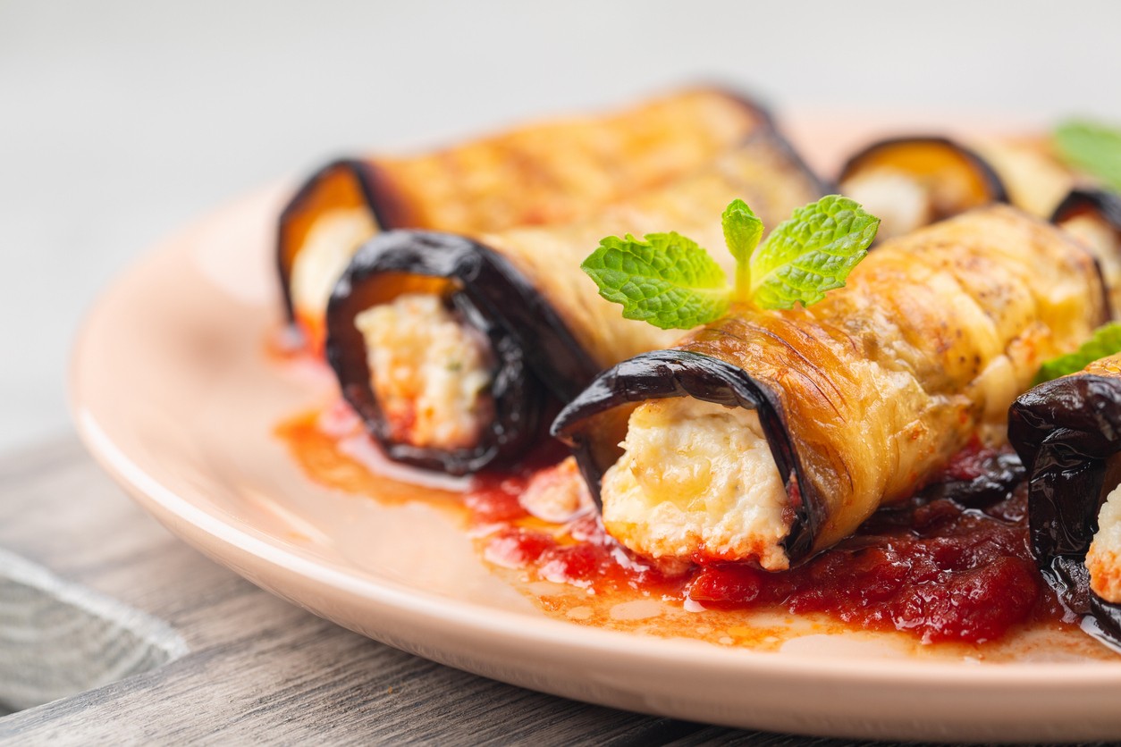 Involtini di melanzane e ricotta