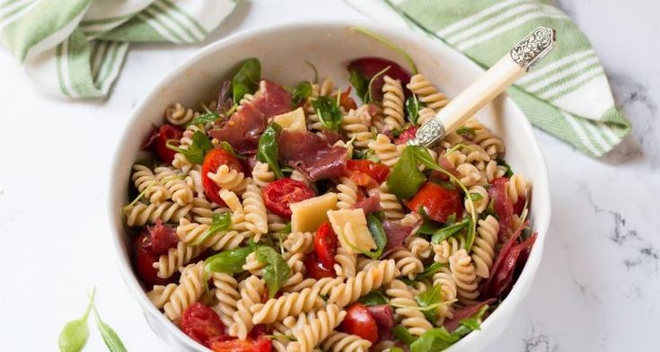 pasta fredda con breasola
