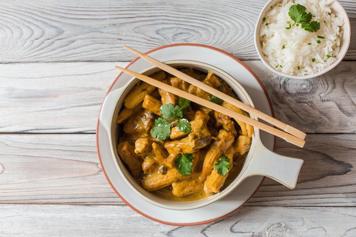 Tacchino al curry