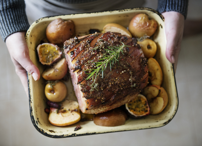 Arrosto alle mele in casseruola