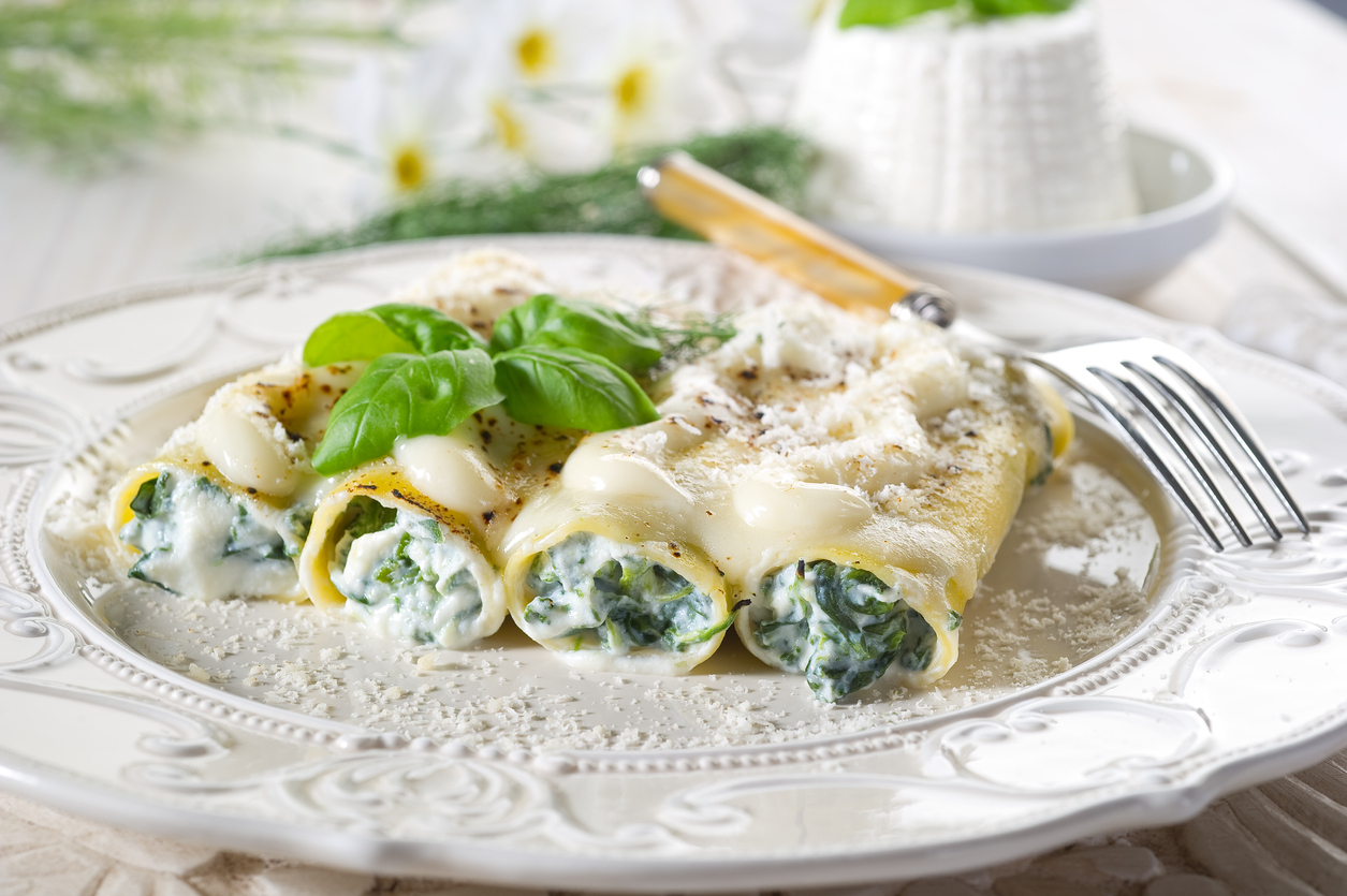 Cannelloni ricotta e spinaci