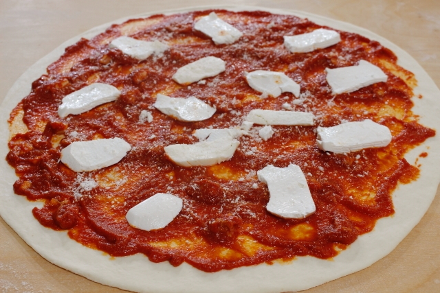 Focaccia arrotolata farcita