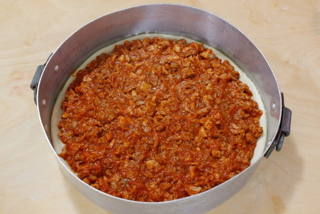 Focaccia ripiena