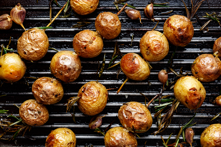 Patate novelle alla griglia