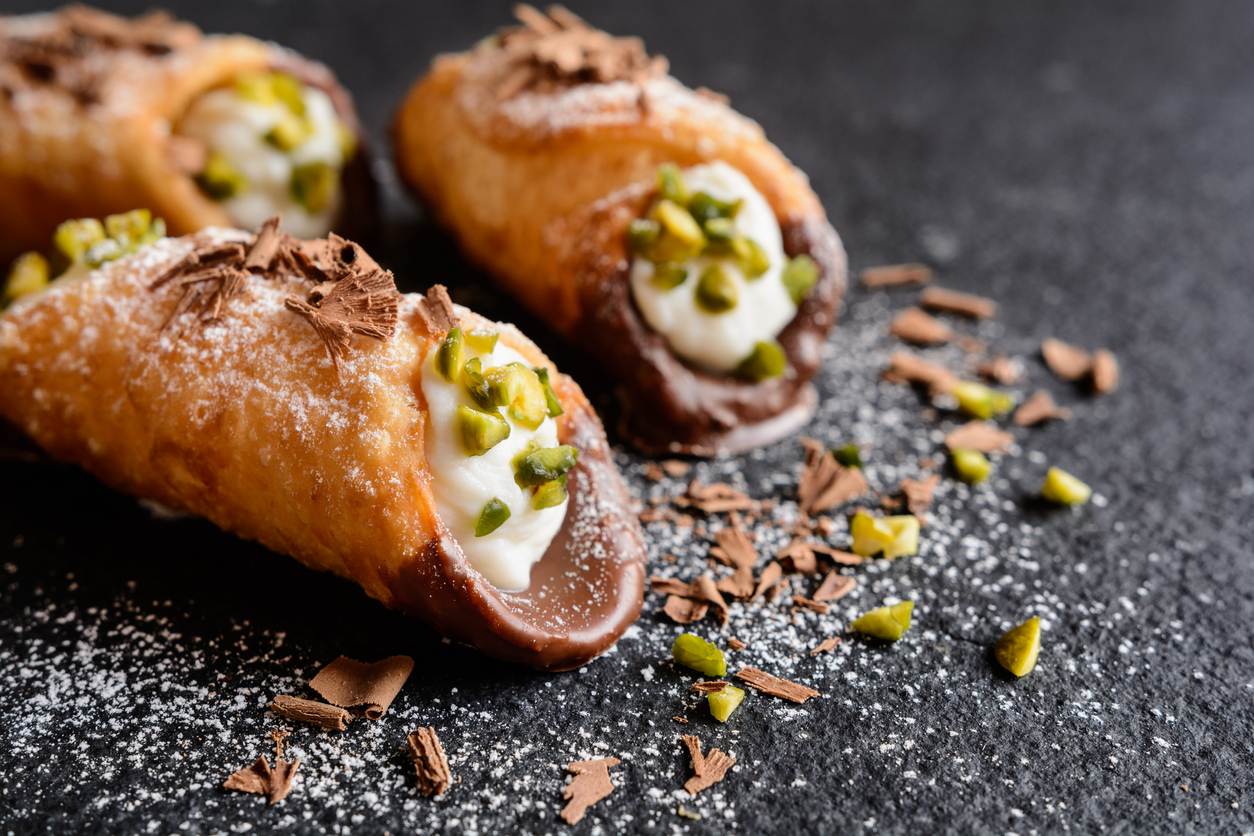 Cannolo con la panna