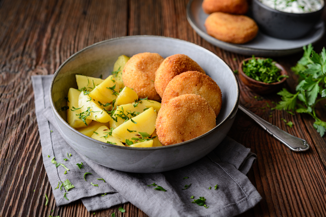 Polpette di merluzzo fritte