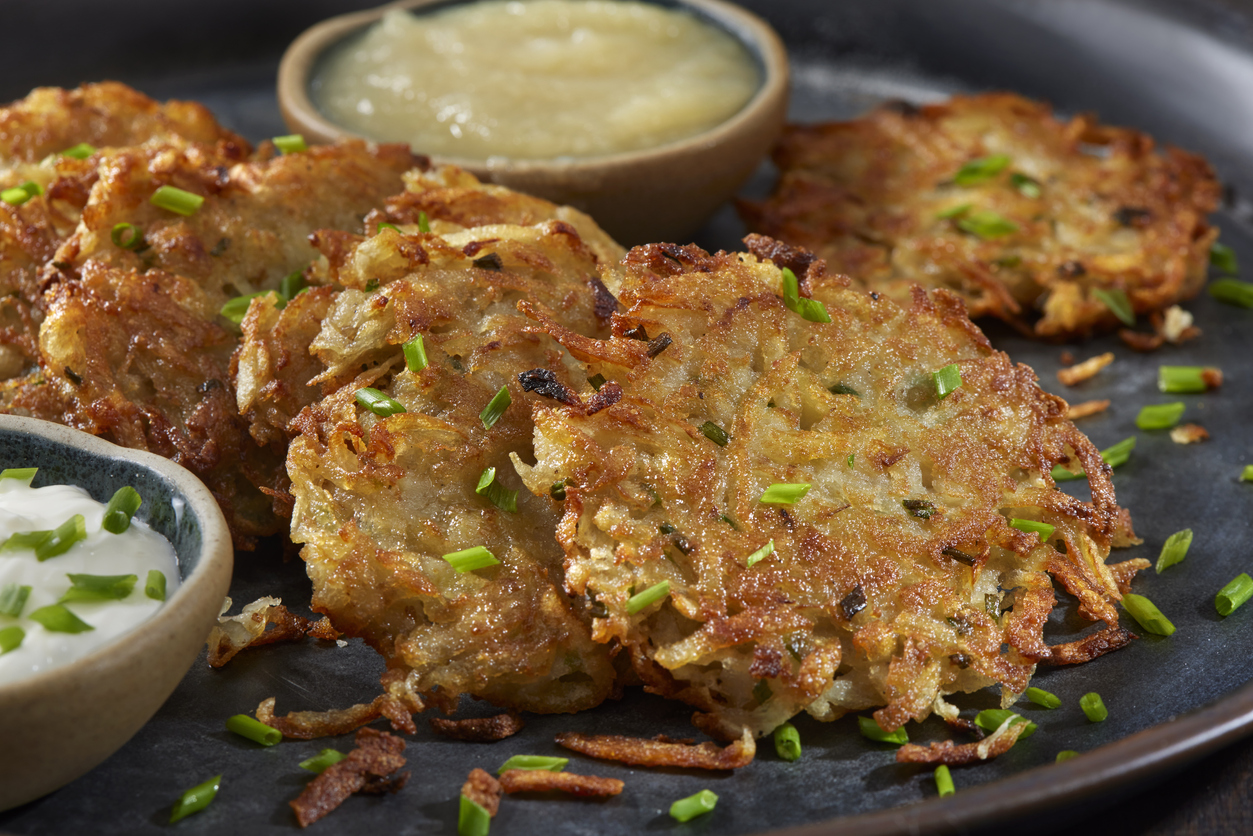 Frittelle di patate grattugiate