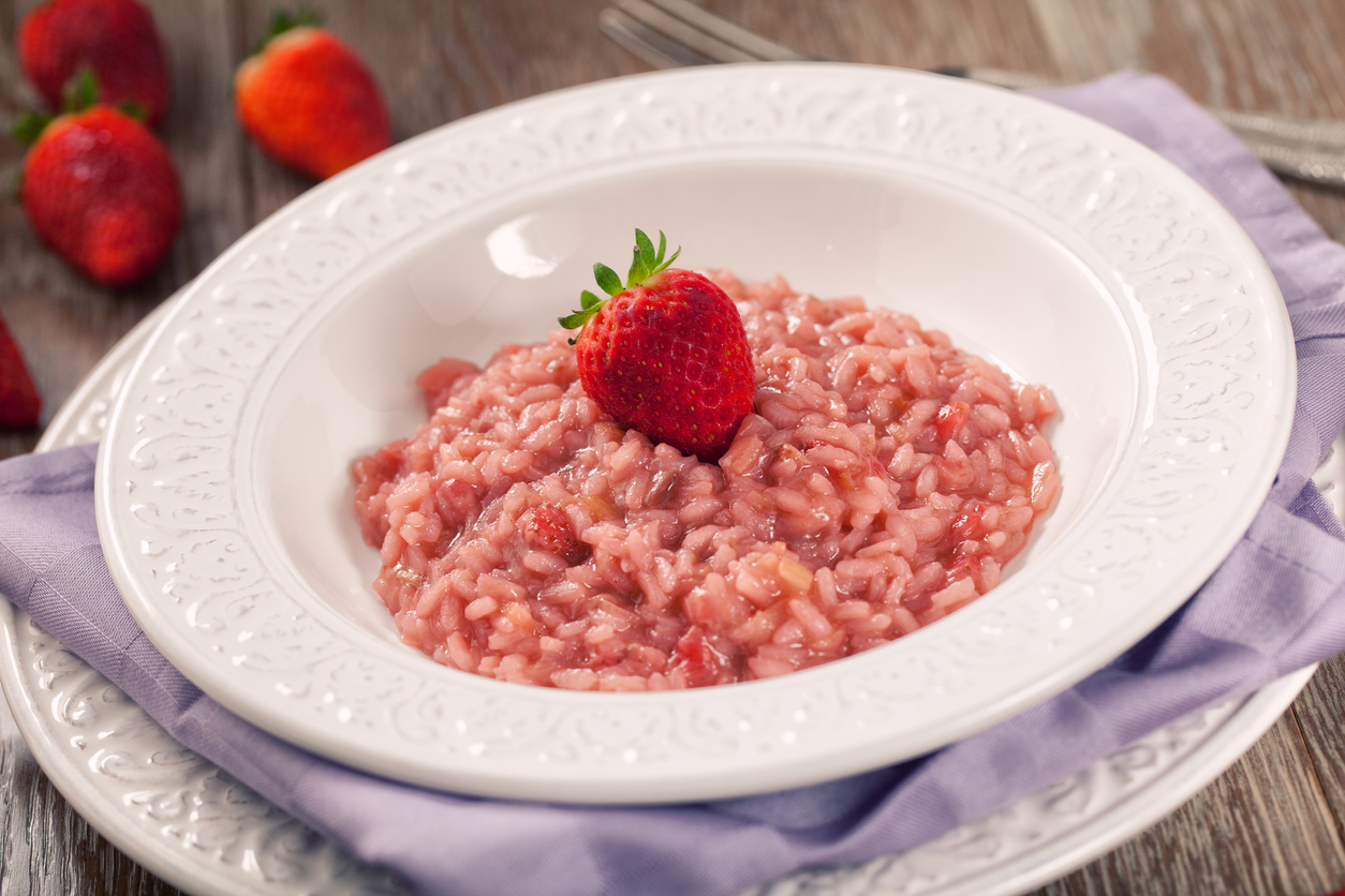 Risotto alle fragole