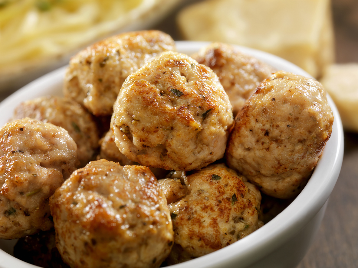 Polpette di pollo light